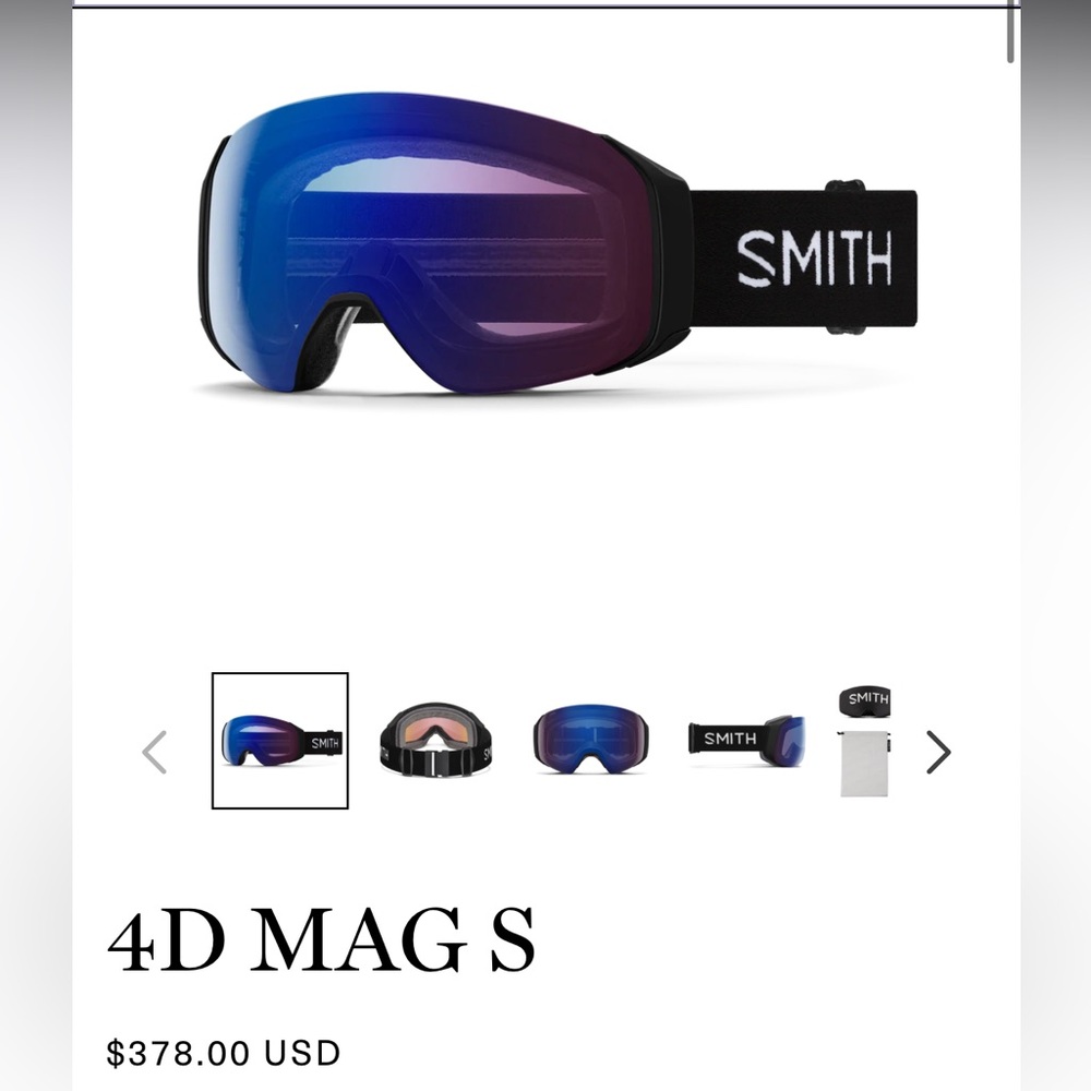 4D MAG Smith Goggles